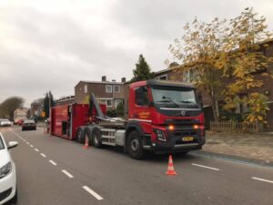 Heiwerk vrachtwagen