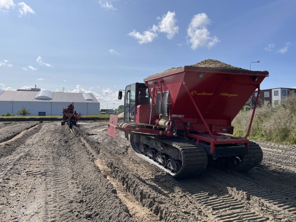 sportpark aanleggen in badhoevedorp