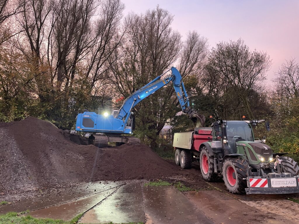 sportvelden badhoevedorp aangelegd